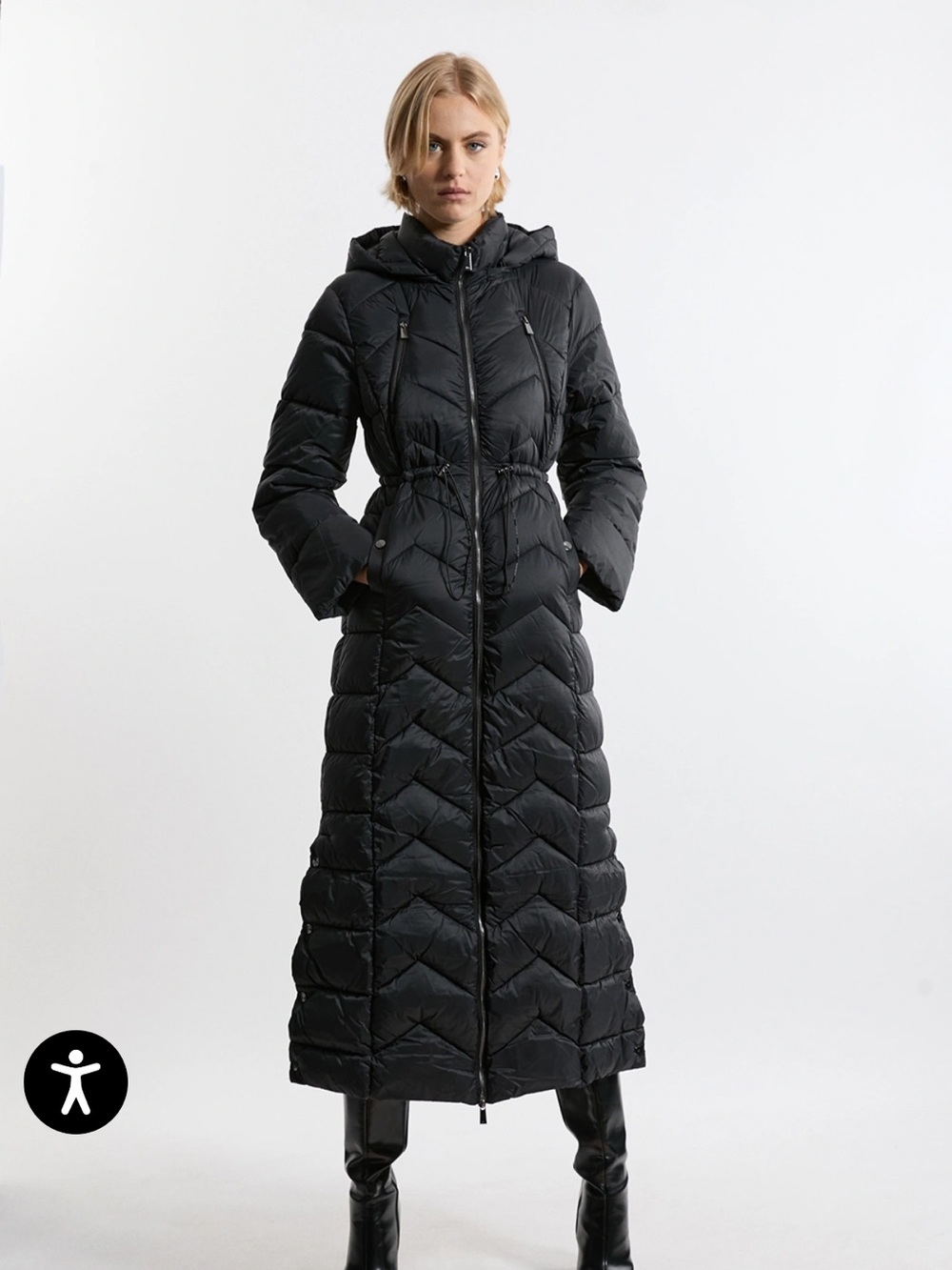 KAREN MILLEN | Petite Lightweight Packable Maxi Coat